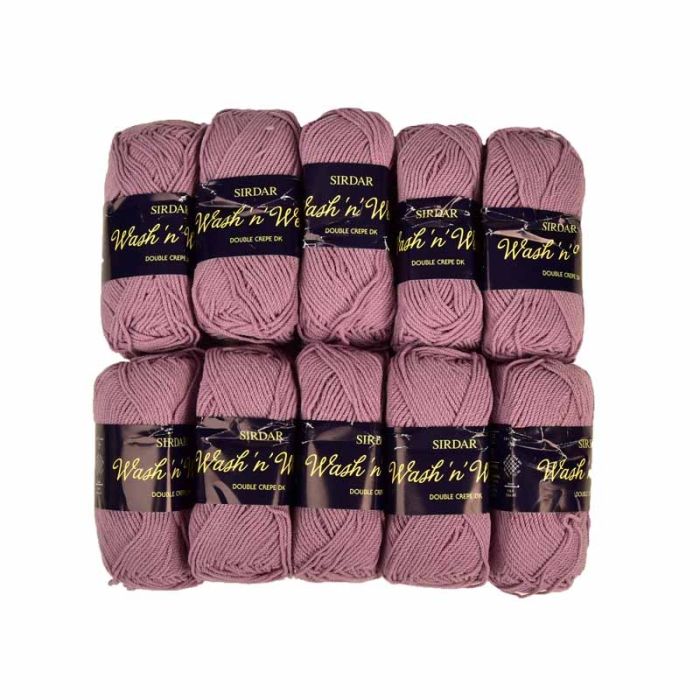 Sirdar Wash N Wear Clearance Pack 500g 10 X 50g Balls Abakhan