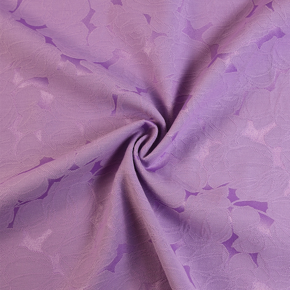 Image of Embossed Cotton Polyester Spandex Jacquard Fabric