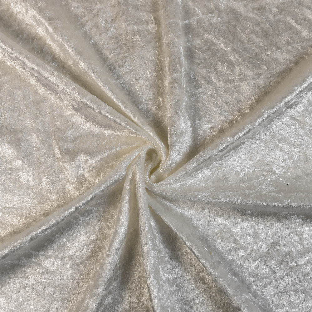 Image of Polyester Crushed Velour Fabric 150cm