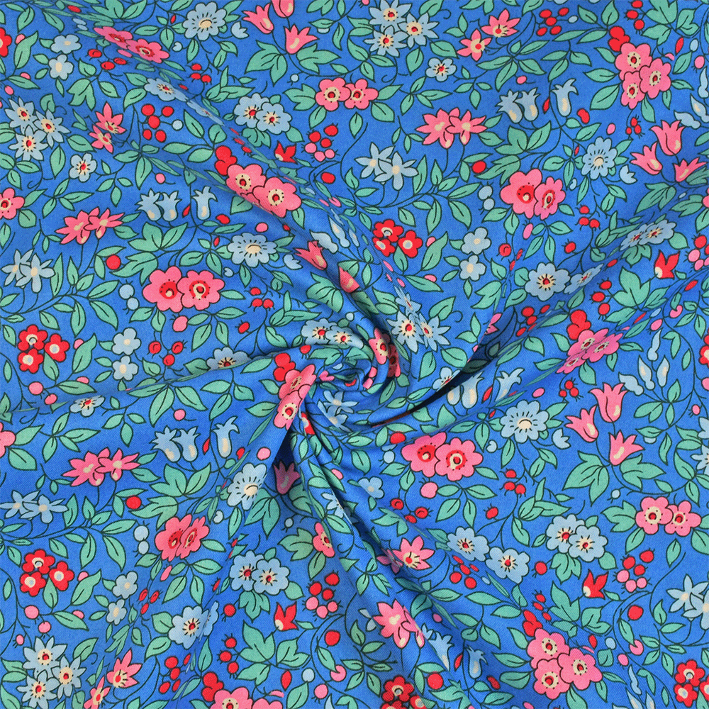 Image of Liberty Trailing Blossom Wide-Width Cotton Fabric