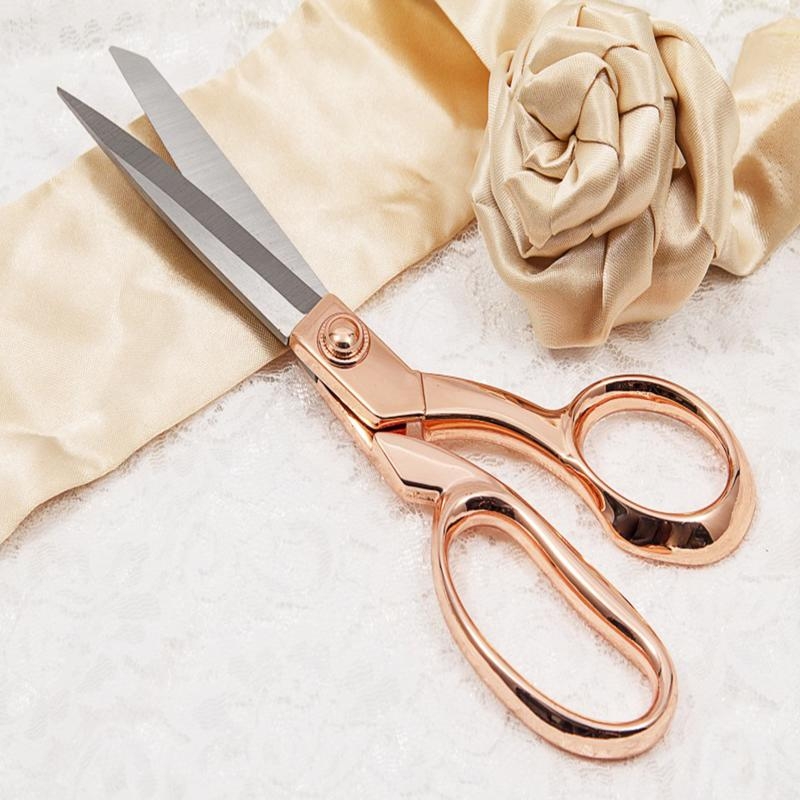 Image of Hemline Dressmaking Scissors Rose Gold 21cm