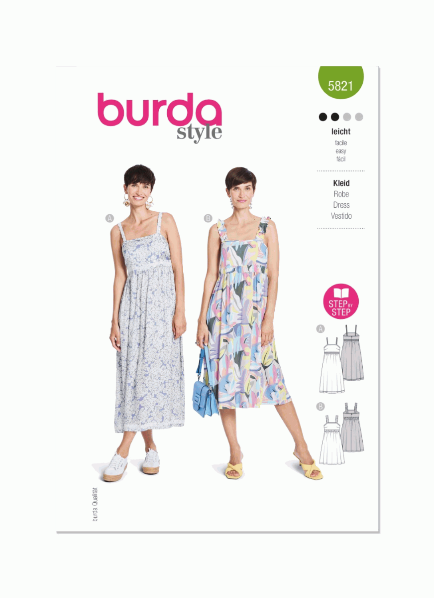 Image of Burda Style Pattern 5821