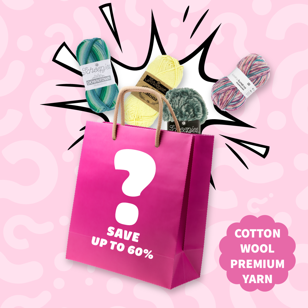 Image of Cotton & Wool Premium Yarn Mystery Bag