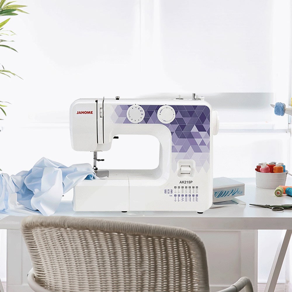 Image of Janome AK215P Sewing Machine White