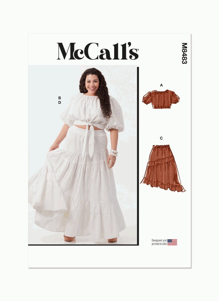 Image of McCalls Sewing Pattern 8483