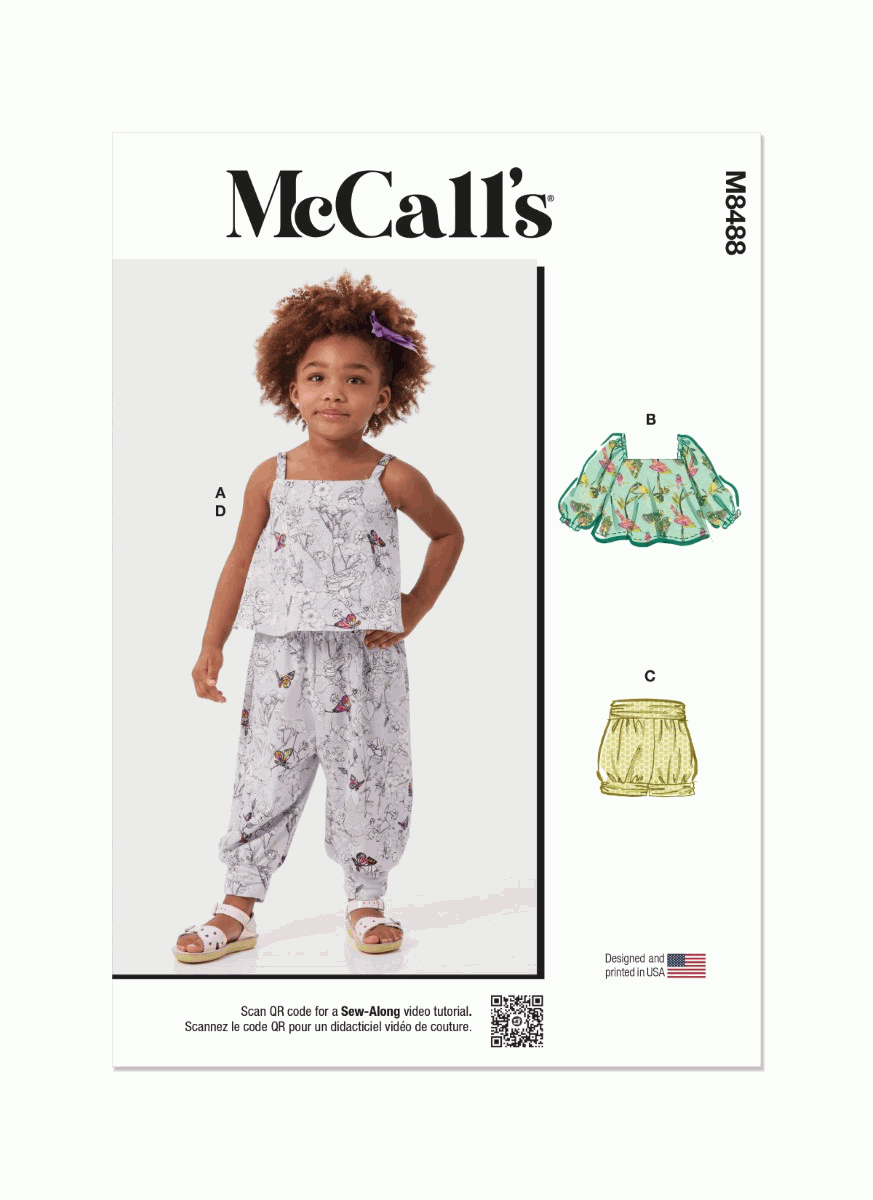 Image of McCalls Sewing Pattern 8488