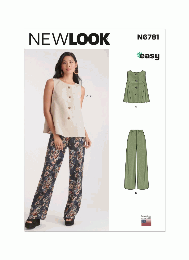 Image of New Look Sewing Pattern 6781