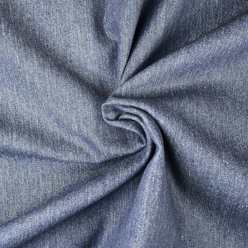 Image of Recycled 9oz Stretch Denim Fabric 150cm