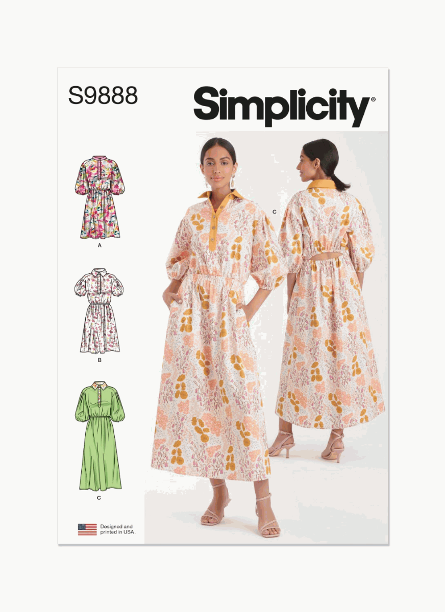 Image of Simplicity Sewing Pattern 9888