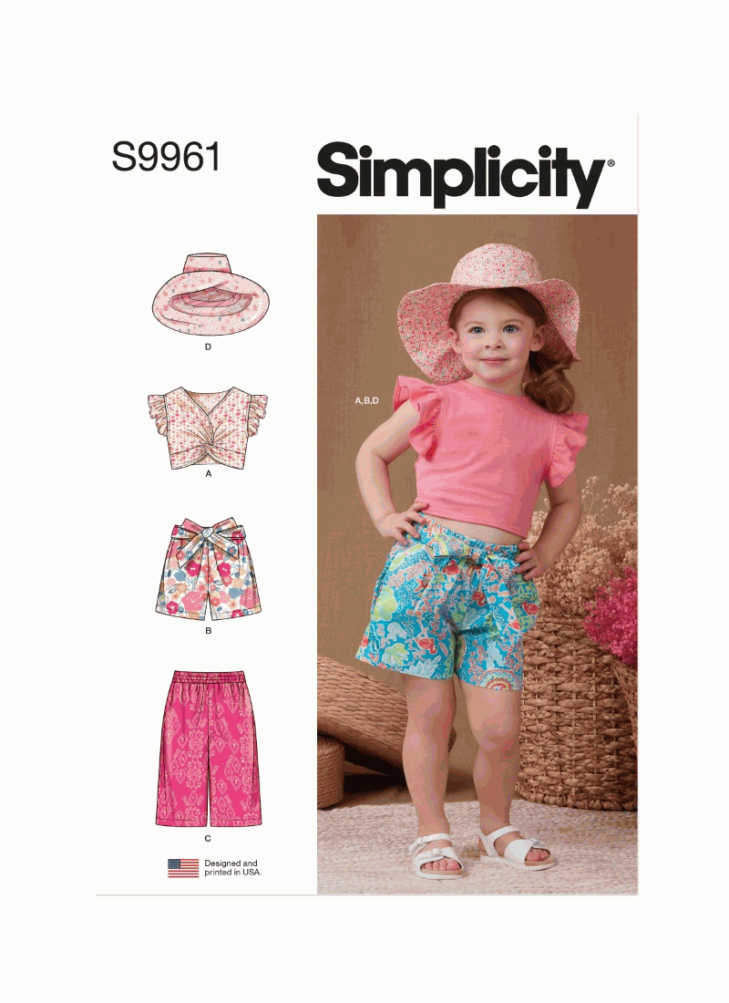 Image of Simplicity Sewing Pattern 9961