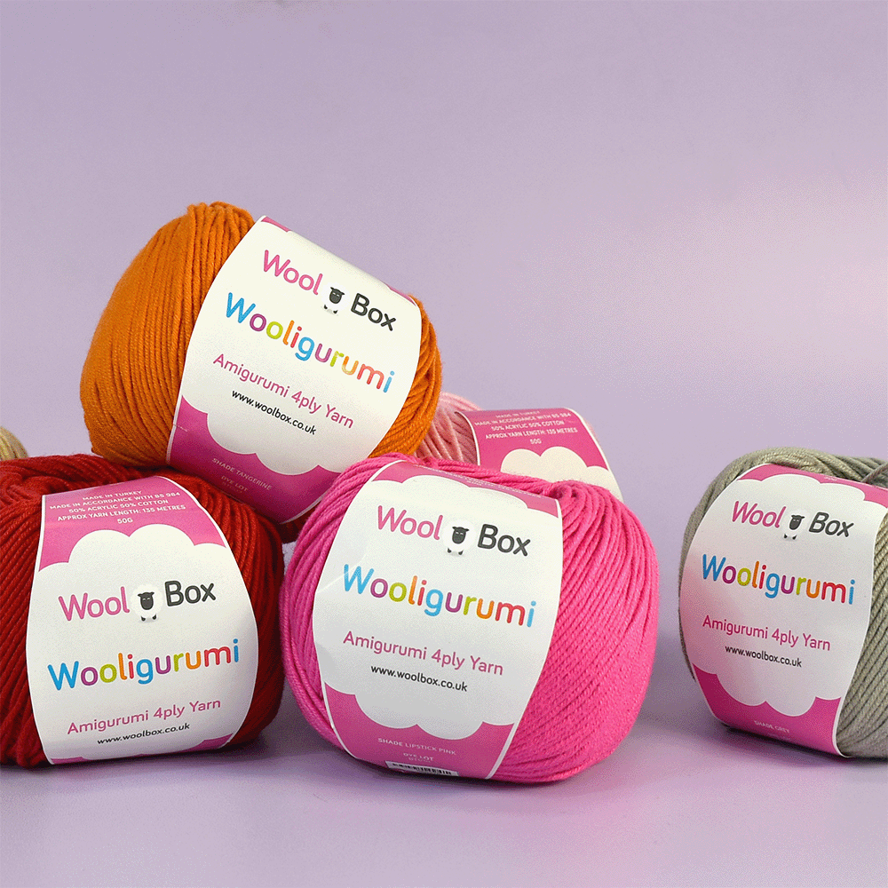 Image of WoolBox Wooligurumi 4 Ply Yarn